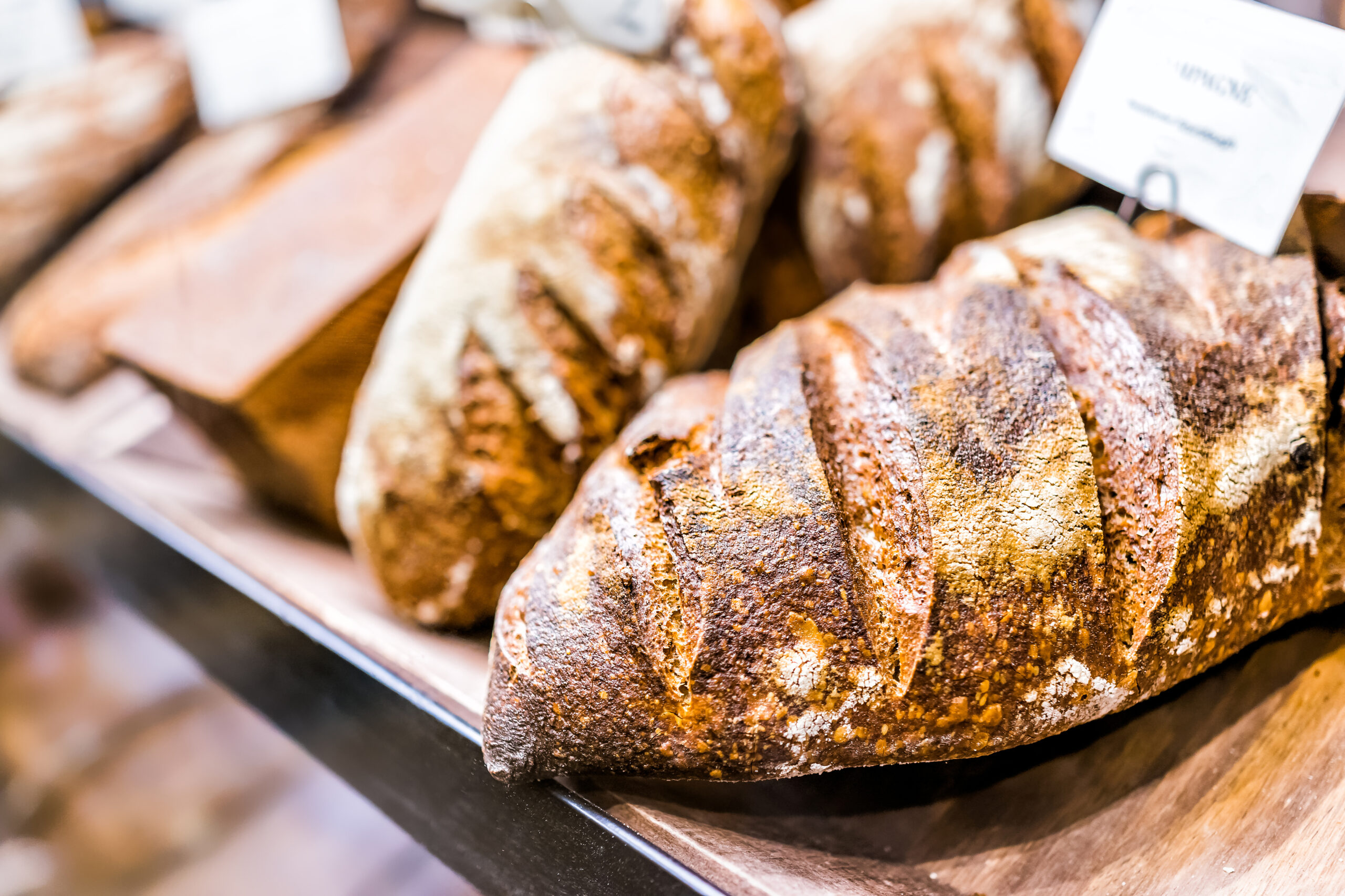 Bread is an example of a product which uses emulsifiers.
