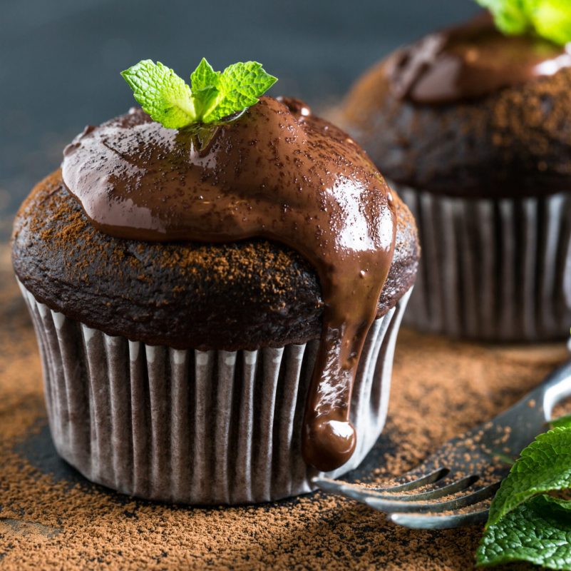 Homemade Chocolate Muffins